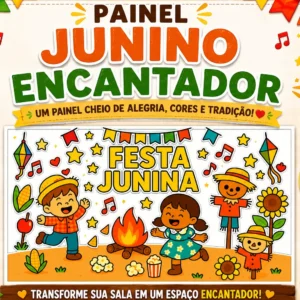 Painel Junino Encantador