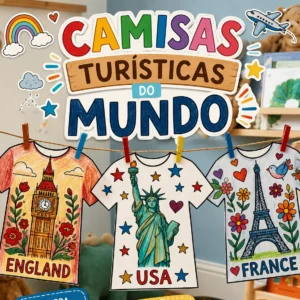 Camisas Turísticas do Mundo