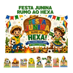 Painel Junino - Rumo ao Hexa