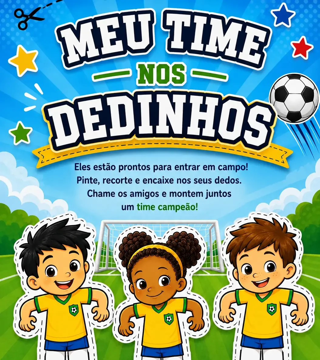 Meu time nos dedinhos
