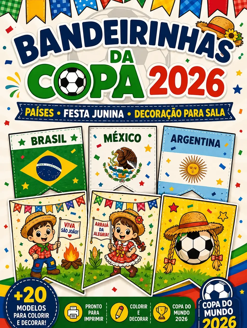 Colorindo Bandeiras Copa