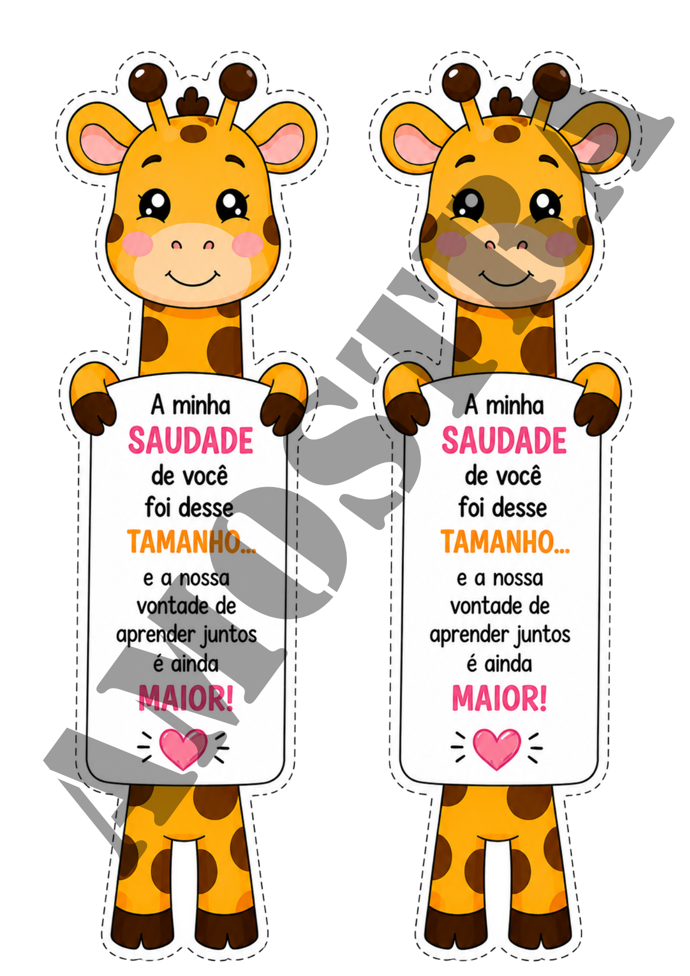 Lembrancinha girafinha - Imagem 3