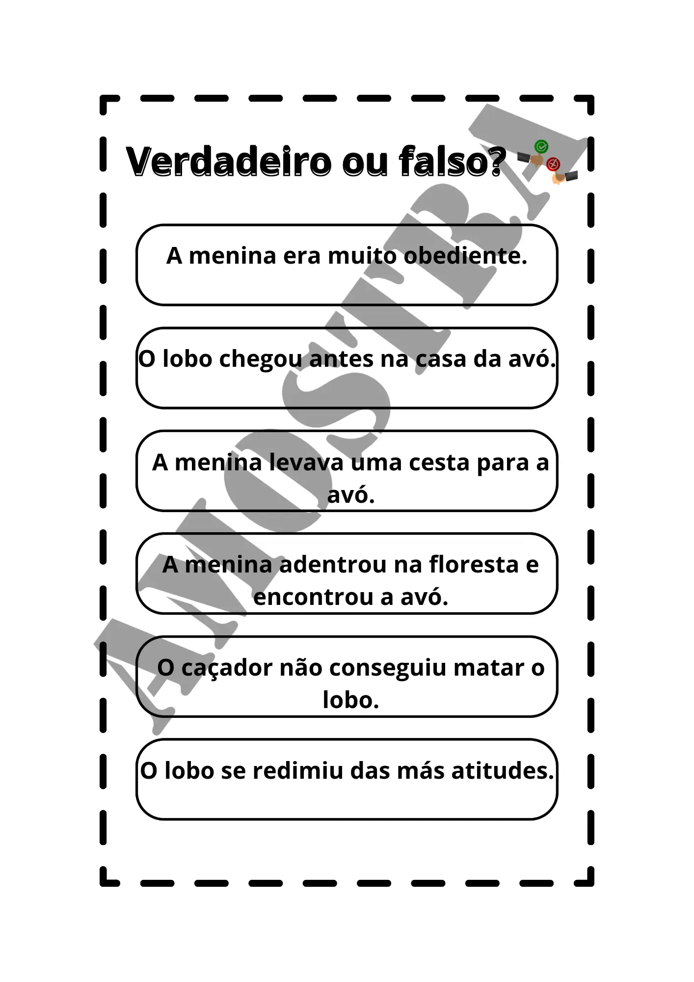 Atividade - Chapeuzinho vermelho - Imagem 4