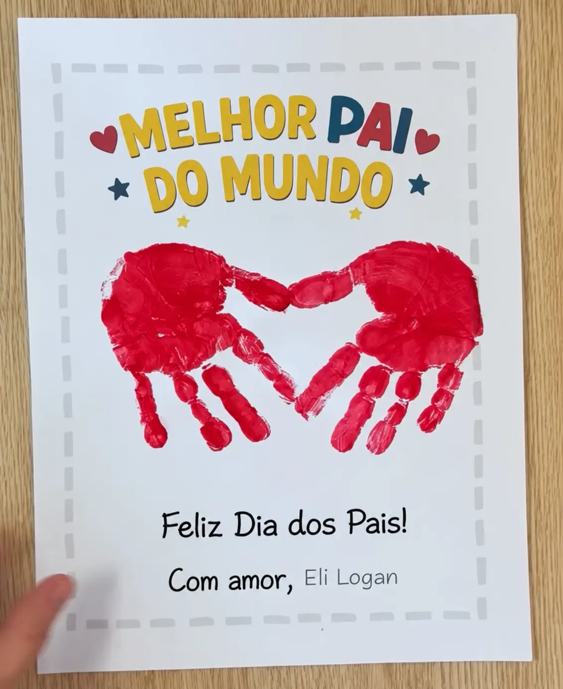 Mini kit - Dia dos pais- Pintura - Imagem 8
