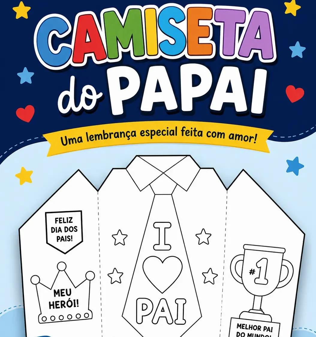 Camiseta do papai