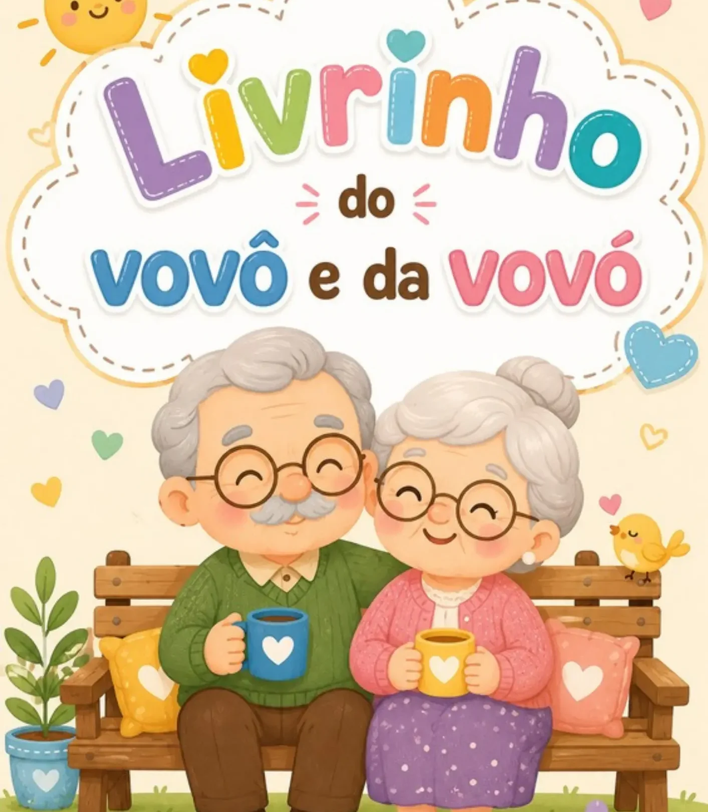 Livrinho de atividades - Dia dos avós