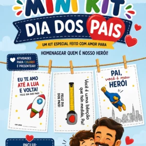 Mini kit - Dia dos pais- Pintura