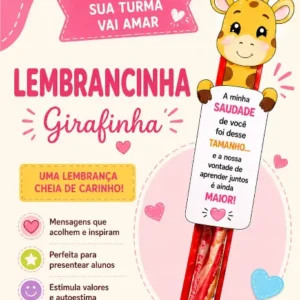 Lembrancinha girafinha