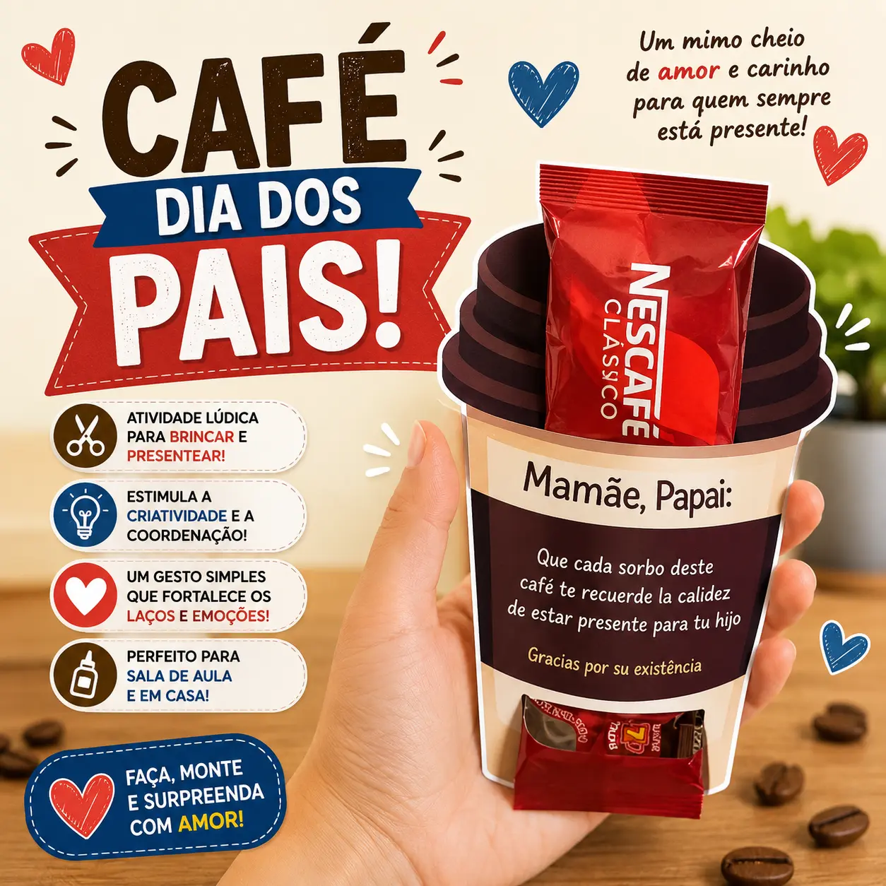 Café dia dos pais