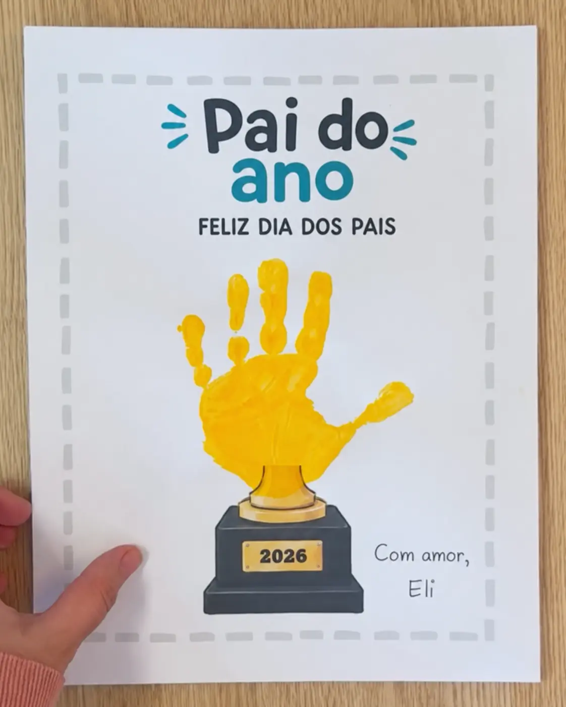Mini kit - Dia dos pais- Pintura - Imagem 5