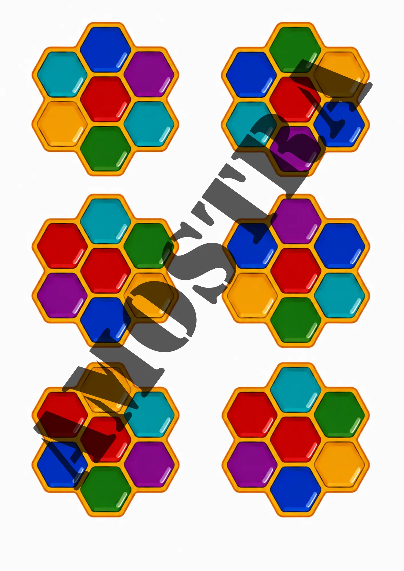 Colmeia colorida - Imagem 4