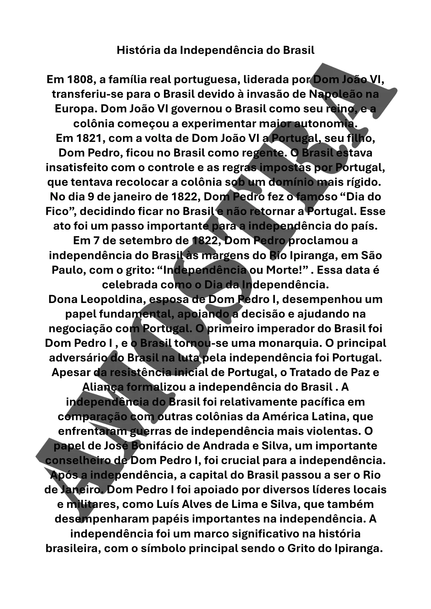 Jogo Quiz da Independencia - Imagem 8