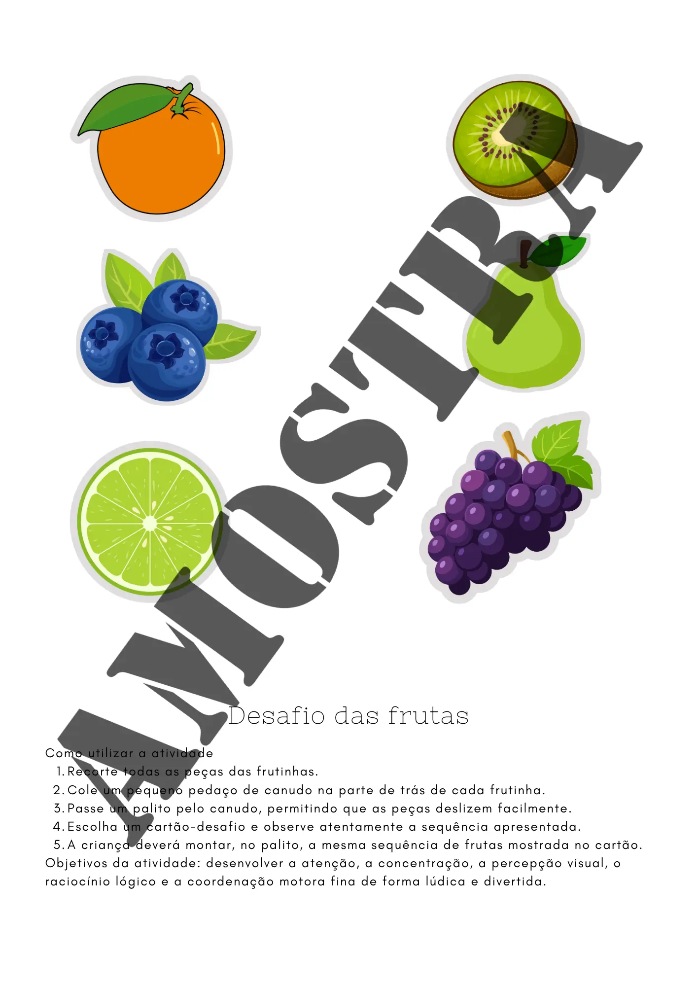 Desafio das frutas - Imagem 2