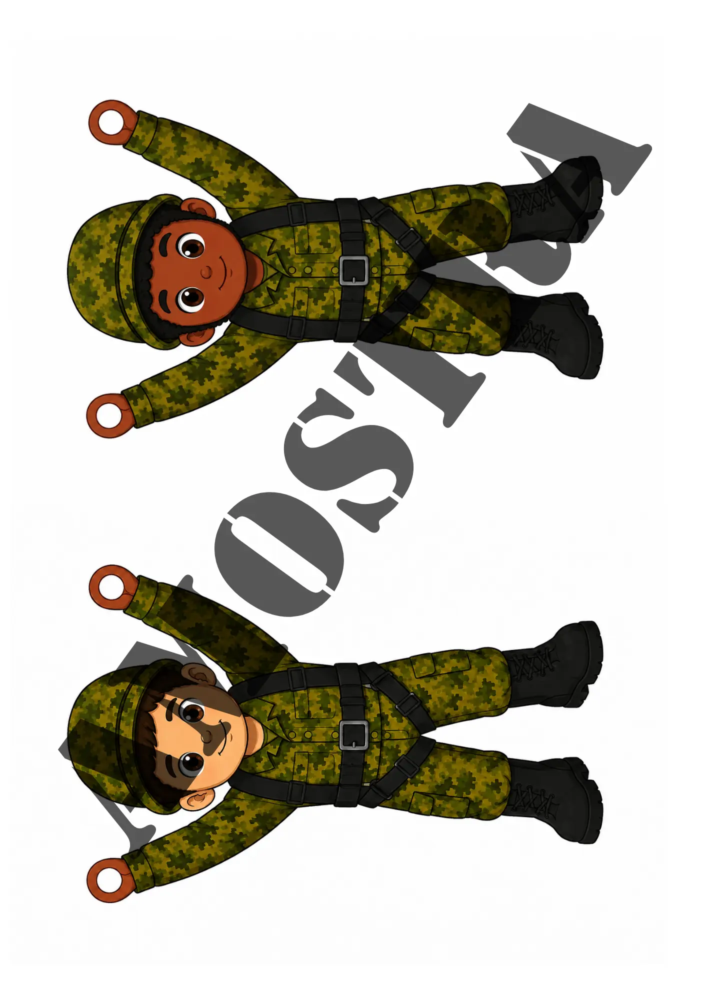 Soldado de peraquedas - Imagem 3