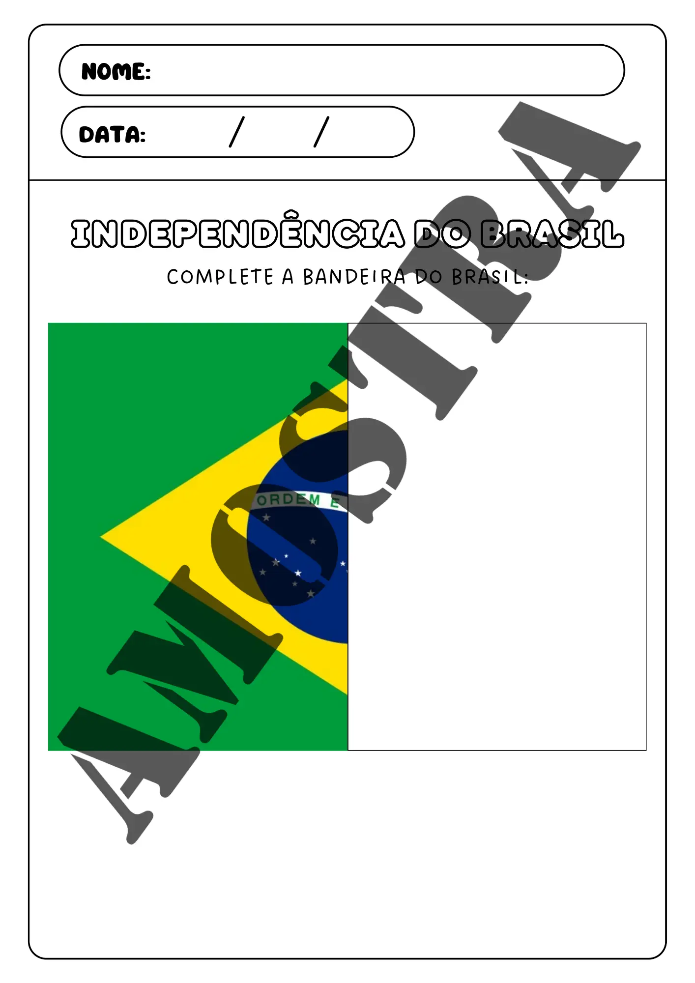 kit Independencia Brasileira - Imagem 7
