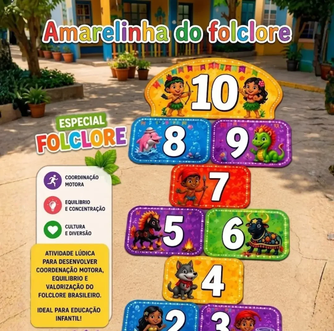 Amarelinha do folclore