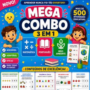 MEGA COMBO – Matemática + Português + AEE