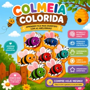 Colmeia colorida